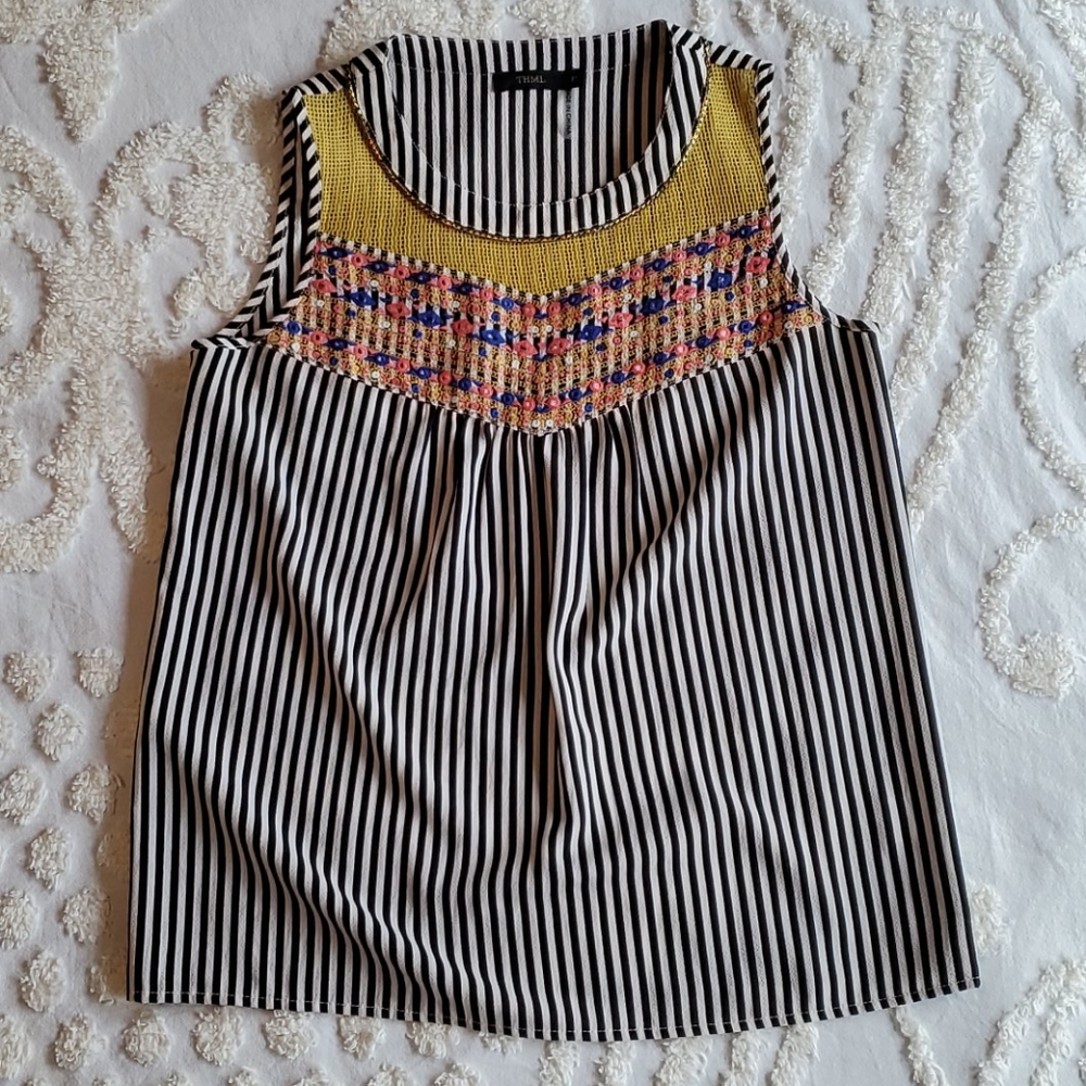 THML Boutique Tan Top